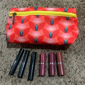 Clinique mascara and lip stick